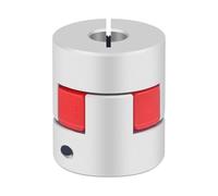 1 Uds. Junta de flor de ciruelo de aleación de aluminio, tornillo elástico, bola grande codificador, acoplamiento de servomotor(CFCA-D45-55)