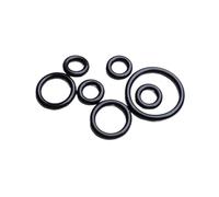 1 Uds junta tórica de goma, junta tórica negra, dureza 70A,CS 3,5mm,OD 10mm-140mm(OD 10mm (10pcs))