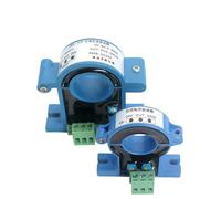 1 Uds JXK-7 Sensor de corriente CA/CC 4-20mA 0-10V salida 20mm 25mm agujero abierto bucle transductor de núcleo dividido(4-20mA Out,DC 0-500A_38MM HOLE_D24V)
