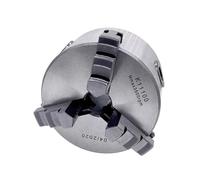 1 Uds K11-100 Portabrocas de torno Manual de 3 mandíbulas con accesorios de herramientas de máquina de torneado K11-100 Portabrocas de torno de 3 mandíbulas de Metal autocentrante