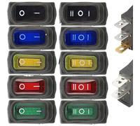 1 Uds KCD3 interruptor basculante ON-OFF/ON-OFF-ON 2/3 posiciones 2/3 pines, 12V/220V(WHITE,220 V)