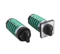 1 Uds KDHC-32/6x10-6 32A 10 posiciones 6 polos máquina de soldadura blindada de Gas máquina de soldadura de ajuste interruptor de leva Selector giratorio(32A without panel)