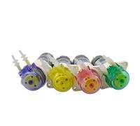 1 Uds KFS 6V / 12V / 24V bomba peristáltica pequeña 12v bomba de flujo constante Micro bomba de agua bomba de circulación de agua Mini bomba