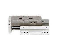 1 Uds LCG6 8 12-10 20 30 40 50 75 100mm carrera doble acción corredera de mesa cilindro neumático cilindro lineal((Bore 6mm) LCG 6,ST 100mm)