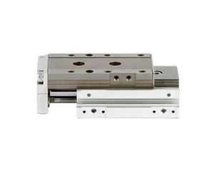 1 Uds LCG6 8 12-10 20 30 40 50 75 100mm carrera doble acción corredera de mesa cilindro neumático cilindro lineal((Bore 8mm) LCG 8,Stroke 20mm)