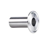 1 Uds longitud 50/60Mm 3/4 "1" 2 "3" tubo OD 19mm-76mm Acero inoxidable SS304 ajuste Tri abrazadera(51mm x ferrule 64,Height 60mm)
