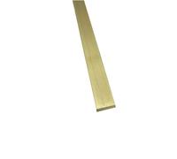 1 Uds longitud 500mm H59 barra plana de latón hoja tira espesor 2mm 3mm 4mm 5mm 6mm 8mm placas de Metal sólido hogar DIY CNC(Thickness 5mm,40x500mm)