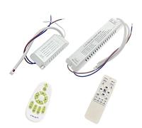 1 Uds. Luz de controlador LED 20W-80W-120W x2 210mA con atenuación cambiable de Color remoto RF de 2,4G(A-20-40x2W)