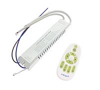 1 Uds. Luz de controlador LED 20W-80W-120W x2 210mAWith 2,4G RF atenuación cambiable de Color remoto for lámpara de techo accesorios DIY(A-40-80x2W)