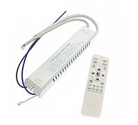 1 Uds. Luz de controlador LED 20W-80W-120W x2 210mAWith 2,4G RF atenuación cambiable de Color remoto for lámpara de techo accesorios DIY(B-40-80x2W)