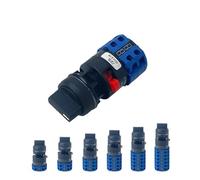 1 Uds LW26-20S tamaño de montaje un solo orificio 22mm interruptor cámara giratorio 20A Selector principal cambio YMW26(4P-01)