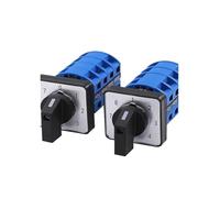 1 Uds LW26-25 0-7/4 1-8/4 ocho posiciones línea única 8-grupo de conmutación señal voltaje 25A interruptor cámara giratorio