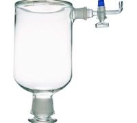 1 Uds MAM-2500 botella aspiradora de vidrio de borosilicato de 2500ml con llave de paso de vidrio y tapón de tierra for uso en laboratorio