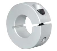 1 Uds. Manga de bloqueo de límite de rodamiento de luz de anillo fijo de tipo abierto de aluminio for collares de eje-duradera y versátil(50-85-22)