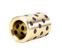 1 Uds. Manga de latón autolubricante diámetro interior 20x24x10mm-55mm cojinete de casquillo lineal de cobre para equipos(20x24x15mm)