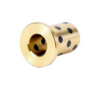 1 Uds manguito de casquillo de cobre 105x7,5/70x85x40mm-100mm brida rodamiento de latón P5 rodamientos lineales autolubricantes Guía(105x7.5/70x85x80mm)