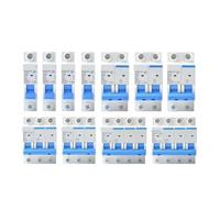 1 Uds MCB NXB-63 disyuntor 1P 2P 3P 4P AC 230/400V montaje en carril DIN interruptor de aire doméstico en miniatura(1,25A)