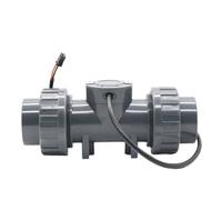 1 Uds. Medidor de flujo DN15-80 RS485 Modbus RTU LCD montado en tubería en línea(ZJPVC-DN20)
