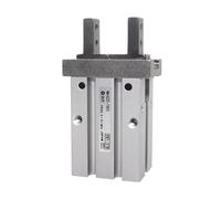 1 Uds MHZL2 pinza neumática aire MHZL2-10D MHZL2-16D MHZL2-20D MHZL2-25D MHZ2-32D MHZ2-40D abrazaderas de aluminio cilindro de dedo(MHZ2-6D)