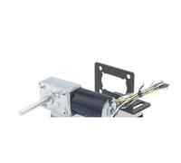 1 Uds Micro alto 12V/24V Motor de engranaje de tornillo sin fin eje largo ángulo recto caja de cambios reductor PWM Control de velocidad autobloqueo(51mm shaft,470R,12V)