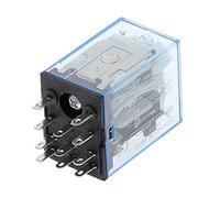 1 Uds Micro Mini relé HH53P MY3NJ MY3 11 pines DC12V/DC24V/DC110V/AC220V bobina uso General(DC 110V)