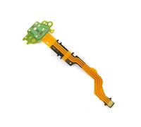 1 Uds. Micrófono Jake Board con Piezas de reparación de Cable Flexible compatibles con cámara Sony ILCE-7M3 ILCE-7rM3 A7III A7rIII A7M3 A7rM3 (Color : Without Socket)