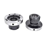 1 Uds Mini brida de husillo cartucho de cuatro ejes-ER16 ER25 ER32 ER40 ER50 100mm 80mm accesorio de pinza for accesorios de herramientas(Er16-d45 (4 Hole))