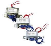 1 Uds Mini EI Power AC-AC 220V entrada 6V 9V 12V 15V 24V doble 12V 9V-0-9V 2W/VA electrónico(6V)