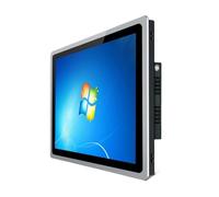1 Uds. Mini panel de ordenador industrial de 13,3 pulgadas pc todo en uno con pantalla táctil capacitiva integrada(I7-6500U 4G 256G)