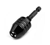 1 Uds Mini portabrocas sin llave 0,3-8mm convertidor de broca eléctrica autoajustable con vástago hexagonal de 1/4 "para cambio rápido(0.3-6.5mm)