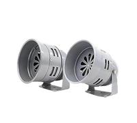 1 Uds. MS-290 Sirena de Motor de Metal Alarma de Motor bocina de Sirena de Ataque aéreo Alarma Industrial Sonido Protector eléctrico DC12V DC24V AC110V AC220V 110DB(Metal AC 220V)