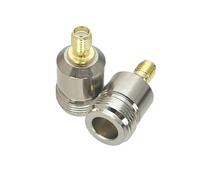 1 Uds N a UHF SO239 PL259 / N/BNC/TNC/SMA macho y hembra jack Adaptador Coaxial RF conector convertidor de prueba(N F to SMA F)