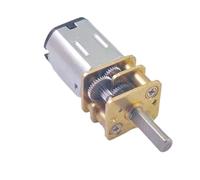 1 Uds N20 Motor de engranaje de caja de cambios de Metal DC3V 6V 12V 5rpm-1000rpm MotorLock de alto par de velocidad lenta(30RPM,6V)