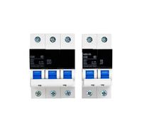1 Uds NB6-63 1P 2P 3P 4P AC 230/400V 10A 16A 20A 25A 32A 40A 50A 63A disyuntor montaje en carril DIN interruptor de aire en miniatura(4P,16A)