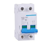 1 Uds NH2-125 1P 2P 3P 4P interruptor de aislamiento pequeño desconector corriente nominal 32A 63A 80A 100A 125A(3P,32A)