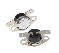 1 Uds normalmente abierto KSD301 10A 250V 0-160 grados normalmente cerrado baquelita KSD-301 interruptor de temperatura sensor del termostato 50 60 65(100 degree,Normally Open)