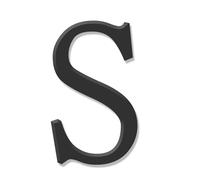 1 Uds. Números De Casa Exterior 26 Letras Número 0-9 Letrero for El Hogar Placa Nombre Residencia Pegatinas Acrílicas for Habitación Hotel(S,7.62 cm)