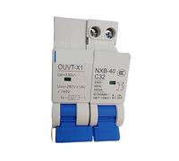 1 Uds NXB-40 y OUVT-X1 1P + N C10/C16/C20/C25/C32/C40 disyuntor de corriente Residual(NONE,NXB-40 1P 1N C10)