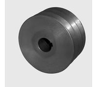 1 Uds OD 130mm Ancho De Ranura 16mm Tres Ranuras Tipo B Polea De Correa De Hierro Fundido Poleas De Motor(28-8)