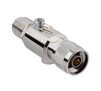 1 Uds pararrayos N macho enchufe a hembra coaxial DC-3GHZ 200W 50ohm conector protector