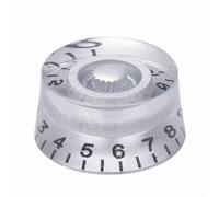 1 Uds. Perillas Redondas Para Bajo Y Guitarra Control De Velocidad Botones De Perilla De Tono De Volumen Para Repuesto De Piezas De Guitarra Eléctrica Piezas de accesorios para guitarra(Grey)