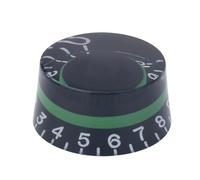 1 Uds. Perillas Redondas Para Bajo Y Guitarra Control De Velocidad Botones De Perilla De Tono De Volumen Para Repuesto De Piezas De Guitarra Eléctrica Piezas de accesorios para guitarra(Black6)