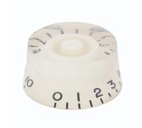 1 Uds. Perillas Redondas Para Bajo Y Guitarra Control De Velocidad Botones De Perilla De Tono De Volumen Para Repuesto De Piezas De Guitarra Eléctrica Piezas de accesorios para guitarra(White2)