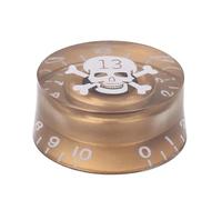 1 Uds. Perillas Redondas Para Bajo Y Guitarra Control De Velocidad Botones De Perilla De Tono De Volumen Para Repuesto De Piezas De Guitarra Eléctrica Piezas de accesorios para guitarra(Yellow)