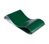1 Uds. Perímetro de la cinta transportadora de PVC verde: 1100mm-1550mm Ancho: 20/25/30/35/40 espesor 3mm(1550mm,25mm)