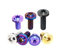 1 Uds. Perno de titanio Ti M4 M5 M6 M8 longitud 10/15/20/25/30/35/40/45/50/55/60mm tornillo Torx de cabeza Truss for sujetadores de modificación de piezas(Titanium-silver,M4x30mm)