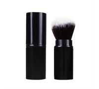 1 Uds pinceles de maquillaje profesionales corrector retráctil cepillo Kabuki herramientas cosméticas(Round head brush)
