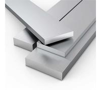 1 Uds. Placa de barra plana de aleación de aluminio 6061, hoja de varilla cuadrada, espesor de 5mm - 9mm(6mm x35mm)