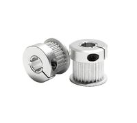 1 Uds polea 22/26/28T tipo abrazadera 11mm/16mm ancho de ranura poleas de correa dentada 5/6/6.35/8/10/12/14/15mm polea de transmisión(6.35mm,1pc-22T,16mm-K Type)