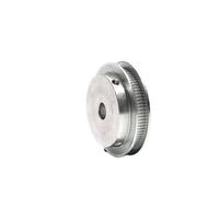 1 Uds polea de correa S2M 52 dientes 5/8/10/15mm diámetro S2M-52T polea dentada 7mm/11mm ancho de correa polea de transmisión de aleación de aluminio(4,11)